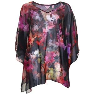 Ted Baker Clemie Cascading Floral Cover Up